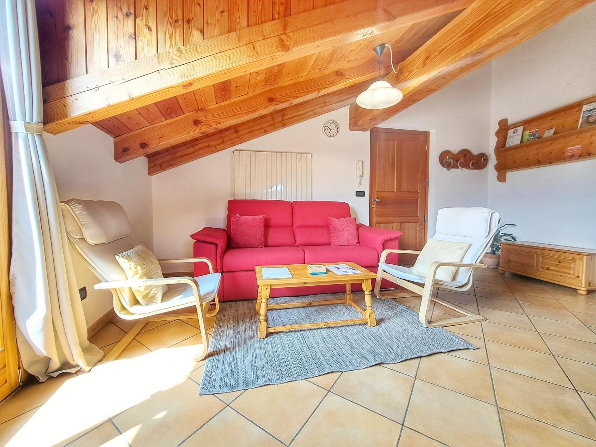 Casa Alpina - Sarre Apartman Aosta Szoba fotó